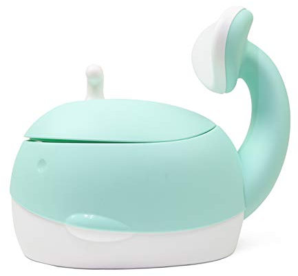 LUPPEE Kinder-Töpfchen, Töpfchen Whale, Kindertöpchen in Form eines Wals (Green), BF00000456
