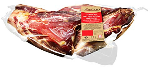 Jambon Ibérique nourri au gland de Bellota Désossé 5–5,5 kg — Affinage +36 Mois — Certifié Hycer — Jamón Ibérico de Bellota — Guijuelo Espagne — aBeiou