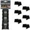 StealthMounts Black Battery Holders for Bosch 10.8v/12v | Cordless Battery Mount for Bosch 10.8v/12v Power Tools | 6 Pack | Black Battery Organisers for Bosch 10.8v/12v