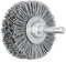 PFERD Rundbürste ungezopft RBU | Ø 50x15mm Schaft-ø 6mm SiC-Filament-ø 0,90 | 43198003 – für Geradschleifer, Bohrmaschinen, Biegwellen