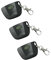 3 Pack Keychain Remote Control Linear Multi-Code 300MHz 3089 3060 3070 4120 Mini Garage Opener Remote with 10 Position Dip Switches