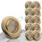 trendlights24 Decora LED Einbaustrahler 230V Gold Messing rund, 10er Set Spots 6W 480 lm GU10 Neutralweiß, Deckenpots 68 mm, schwenkbar