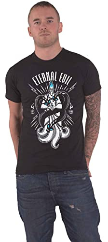 Disney T Shirt Hercules Hades Eternal Evil Logo Official Unisex Black S