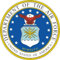 U24 Aufkleber U.S. Department of The Air Force Seal 8 cm cm Autoaufkleber Sticker Konturschnitt