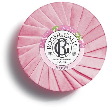 Roger&Gallet – Savon Bienfaisant Rose 100g – Mandarine Rose Damascena Muscs– 97% d'ingrédients d'origine naturelle