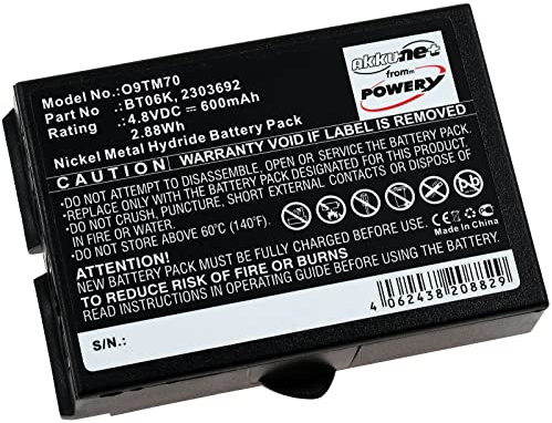 Akku für BT06K von Danfoss-IKUSI, 4,8V, NiMH