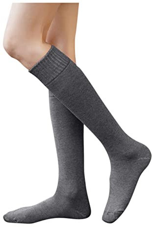 Beinwärmer Beinstulpen Stulpen Legwärmer Damensocken Zuhause Erwachsene Lässig Weich Geschenke Teppichsocken Wärmesocken Winterstrümpfe Wadensocken Warme Beinhandschuhe Halloween (Dark Gray, One Size)