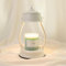 LXTaoler Candle Warmer, Adjustable Temperature Candle Lamp with 2 Bulbs(50 W) for Bedroom Living Room Study Decor (White 6‘’x 12'')