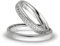 Kolibri Rings Eheringe Silber Rhodiniert 15 Zirkonia Steine Trauringe Partnerringe Freundschaftsringe Paarpreis - Gratis Gravur und Etui