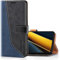 Mulbess Cover per Xiaomi Poco X6 PRO 5G, Custodia a Libro, Magnetica Flip con Chiusura, Interno TPU Antiurto Portafoglio,Sintetica, Elegante Nero