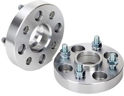 Spurverbreiterungen 2 Stück PCD 4X100 CB 57,1mm Dicke 20-50mm Rad Spacer Adapter 4lug Für VW Für Jetta M12XP1.5 Auto Distanzscheiben(2PCS 40mm)