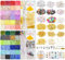 9407 Stück Armband Set Selber Machen Perlen Armbänder Friendship Bracelet Kit mit Buchstabenperlen Perlenset Making Beads Clay Heishi Bastelset Perlenketten Selbermachen Erwachsene DIY 48 Farben 6mm