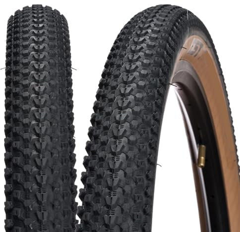 1 stücke Mountainbike Reifen Fahrrad Reifen C1747 26 * 2,10 City-Bike Reifen Anti Pannensicher Braun Felge Fahrrad Außenreifen 60TPI