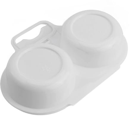 Huevos escalfados sin esfuerzo con nuestro vaporizador de huevos para microondas, fácil de usar y limpiar