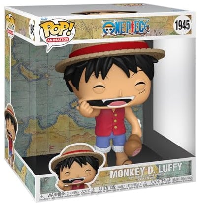 Funko Pop! Jumbo: One Piece 1- Monkey D. Luffy - Collectable Vinyl Figure - Gift Idea - Official Merchandise - Toys for Kids & Adults - Anime Fans - Model Figure for Collectors and Display