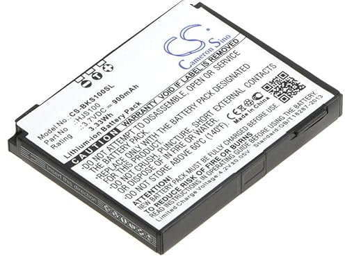 Cameron Sino AQQXING Wiederaufladbarer Akku für HJS 100, HJS-100, Map Pilot (900 mAh) 338937010208, HJS100