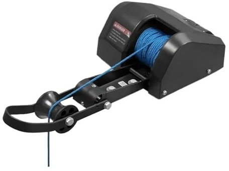 SMTYXS Marine Boat Pontoon Electric Anchor Winch 100Ft Rope Freshwater Powerful Performance