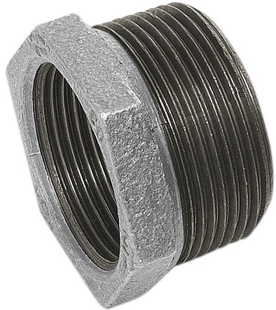 Sanha Temperguss Reduzierstück, vz, 1IG + 1AG, R 11/2 x Rp 11/4