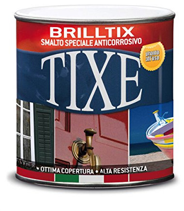 Tixe 104801 Brilltix Smalto a Solvente, Grigio Antracite, 2,5 Lt, (104825)