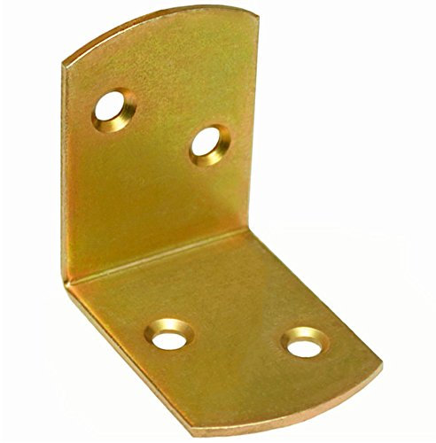 50 Flechtzaunhalter Winkel Winkelverbinder 40 x 40 x 30 x1,8 mm Stuhlwinkel