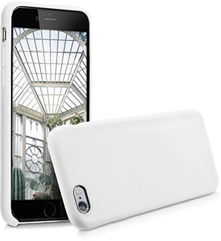 kwmobile Housse Compatible avec Apple iPhone 6 / 6S Coque - Housse de téléphone Protection Souple en TPU Silicone - Blanc