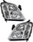 Scheinwerfer Set (rechts & links) Meriva A Bj. 03-10 H7+H1