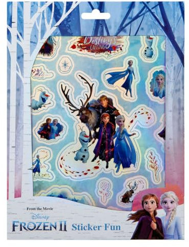 Eiskönigin Undercover FRUW0061 - Sticker Fun, 8 Blätter mit 390 Stickern, Aufkleber - Disney Frozen 2