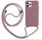 MEVIS Schutzhülle kompatibel mit iPhone 11 Pro, Halskette für Handyhülle, dünn, stoßfest, verstellbar, mit Lanyard, Farbe Lotusblüte
