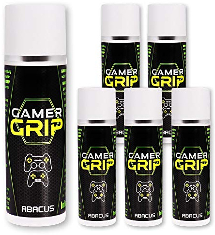 ABACUS® Gamer Grip, Gaming Grip, Gamergrip – Mehr Grip beim Gaming an Controller und Gamepad - Gamer Grip 6 x 50 ml (7654.6)