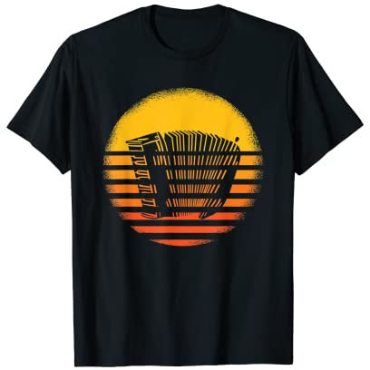 Akkordeon Spieler - Handharmonika Ziehharmonika Akkordeon T-Shirt