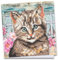 Ideen mit Herz Diamond-Painting-Grußkarte | 16 x 16 cm | 370 g/m² | inkl. Umschlag & Werkzeug (Katze)