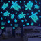 Wandtattoo Bad Unterwasserwelt Meer Wandsticker Fische Schildkröte Quallen Selbstklebend Wandaufkleber Kinderzimmer Jungen für Kinder Badezimmer Babyzimmer Schlafzimmer Wohnzimmer KüChe Deko