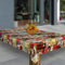 laro Wachstuch-Tischdecke Sterne Weihnachten Weihnachts-Motive PVC Wachstischdecke Eckig Meterware Wasserabweisend Abwischbar |20|, Muster:Weihnachten Collage Sterne Socken, Größe:118x220