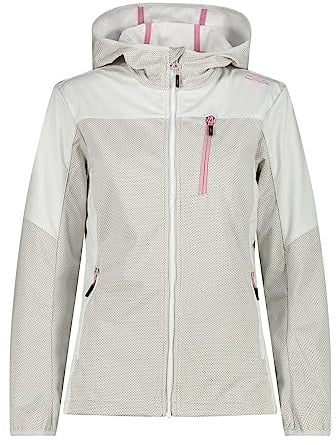 CMP Damen Hoodie Jacke, Stone, 42
