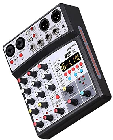 Console interfaccia scheda audio USB mixer audio 16 canali 16 con alimentazione Phantom 48v compatibile