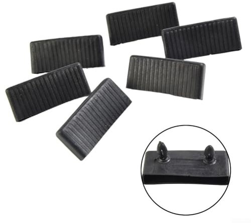 Befestigen Sie die Lattenroste sicher mit diesen 65 mm Ersatz-Lattenkappenhaltern, 6 Stück