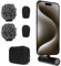 Movo DoubleMic-UC Dual Capsule USB C Microphone for iPhone 15- Two-Sided Cardioid Condenser iPhone 15 Microphone for Video Recording- Professional Microphone for iPhone 15, iPad, iOS