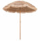 NYASAA 240cm Parasol de Paille Inclinable, Parasol de Jardin avec 8 Baleines, Protection UV Pour Plage, Exterieur, Terrasse, Jardin