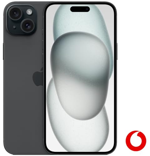Apple iPhone 15 mit Vodafone Vertrag | Aktion: 25% Basispreis-Rabatt | 24 Mon. Laufzeit | in Schwarz | mit 128 GB Speicher