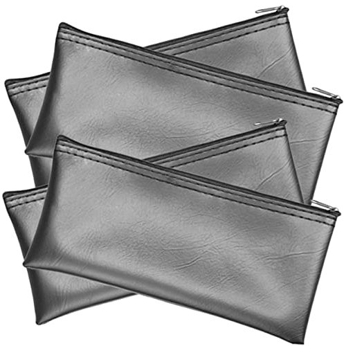 CATIEBYE 4pcs Microphone Bag for Gym Wear-Resistant Mic Pouch Outdoor Mic Pouch Portable Zipper Design