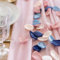 ZYOOO 200 Stück Künstliche Rosenblätter Rosa Blau,Blütenblätter Seide Stoffblätter Romantische Dekoration für Hochzeiten, Valentinstag, Babyparty,Tischdeko,Geschenkboxen dekorieren