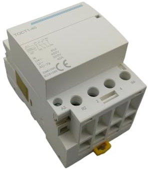 TOCT1 4P 40A 2NC 2NO 220V 400V~ 50/60HZ Din rail Household ac Modular contactor