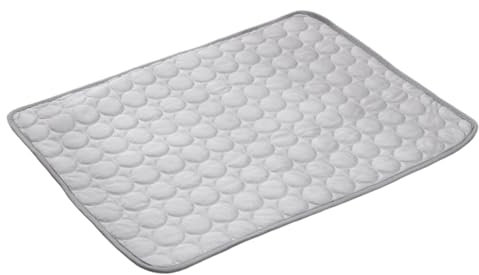 Oldmoom Haustier Kühlmatte Für Hunde - Waschbares Kühlkissen Für Katzen Und Hunde Als Tierbett,Atmungsaktive Wiederverwendbare Kühldecke, Tragbare Tierbedarf Für Welpen & Kätzchen