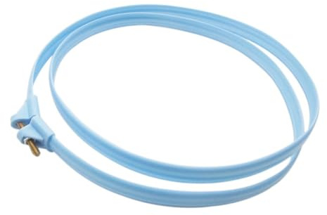 Gettimore Lüftergitter Gitter für 40.6 cm Bodenventilator, Kunststoff-Schutzhülle mit Ringrahmen und Schrauben, kompatibel mit Ventilatoren mit 43 cm Durchmesser, entfaltete Länge 135 cm, 2 Stück
