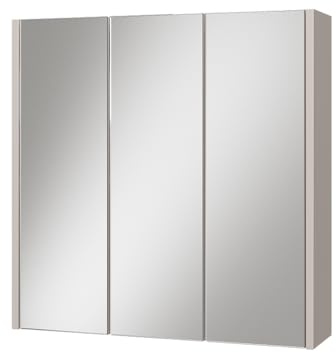 Vicco Badspiegelschrank Majest, Cashmere, 67.4 x 68 cm | mit 3 Spiegeltüren, zur Wandmontage geeignet und kombinierbar mit Majest-Serie