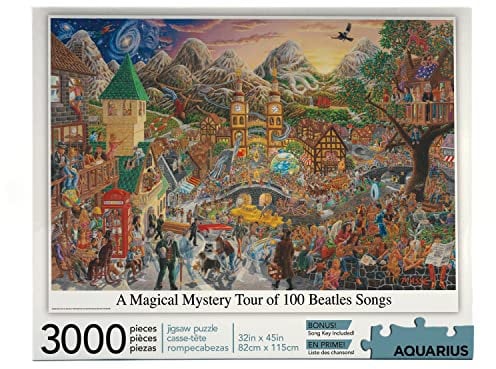 Aquarius Magical Mystery Tour 3000 Pc Jigsaw Puzzle