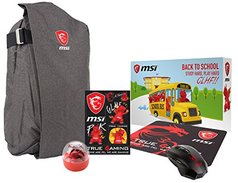 DSG Bundle Pack - Air Backpack Lucky Edge of the Cup Mouse Pad Gaming sticker and Gaming mouse