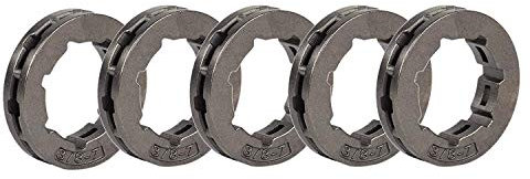 Hippotech - Pignone da 3/8-7 per Motosega Husqvarna STIHL, Confezione da 5