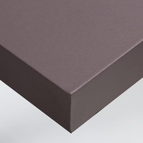 DIMEXACT - Papier Peint Autocollant Taupe Clair Mat - 122 cm x 0.5 m - en Rouleau