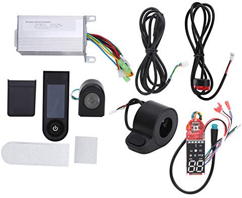 zhuolong Controlador de Motor sin escobillas 36V 350W Módulo de Control Pantalla Digital para Scooter XIAOMI M365